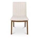 Demi Dining Chair Cream - Set of Two GO-1028-18 GO 1028 18 Demi front shadsilo