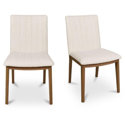 Demi Dining Chair Cream - Set of Two