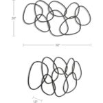 Coro Wall Decor Antique Bronze GZ-1085-31 GZ 1085 31 70