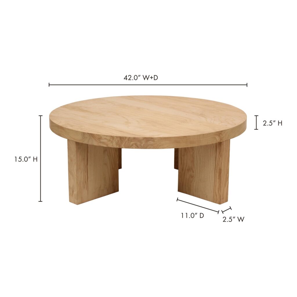 Oregon Round Coffee Table - Image 9