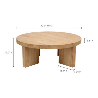 Oregon Round Coffee Table GZ-1154-21-0 GZ 1154 21 70