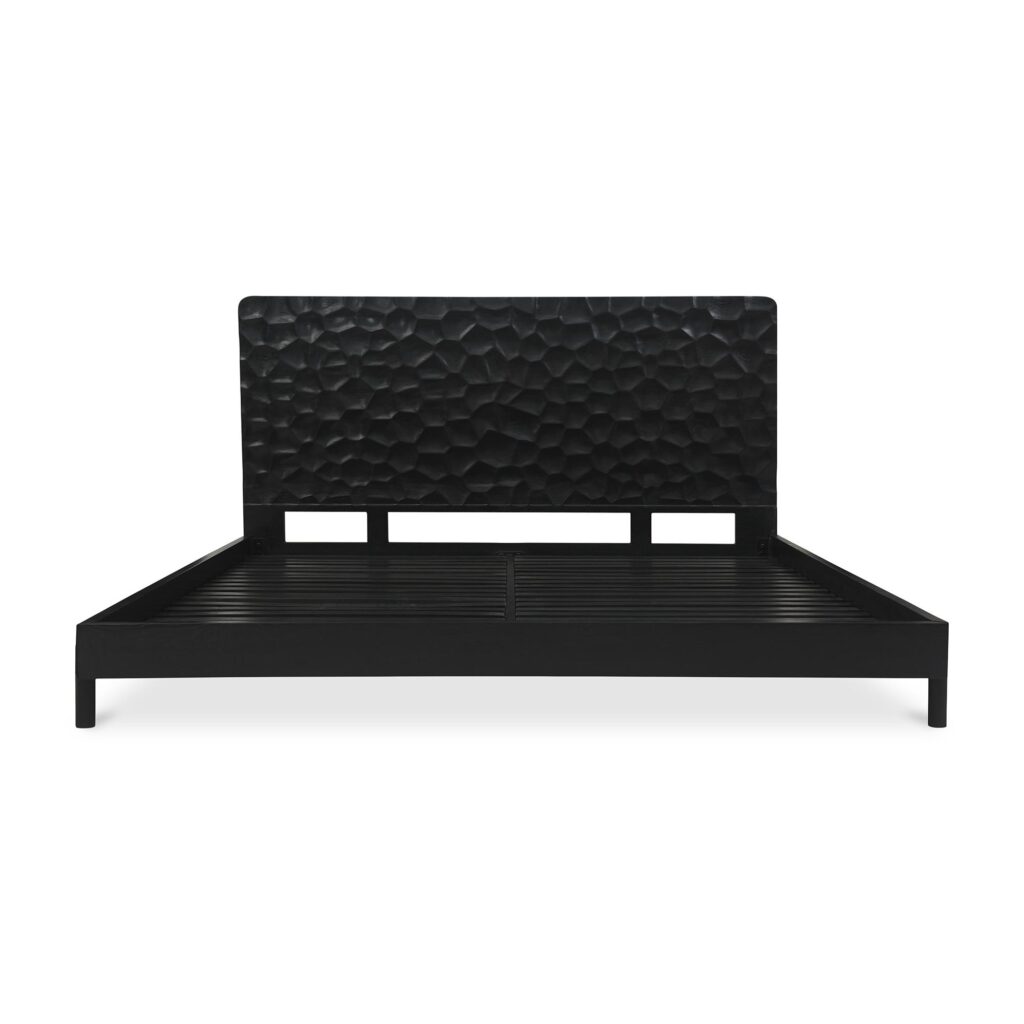 Misaki Queen Bed Black - Image 2