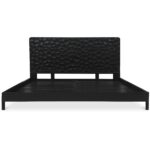 Misaki Queen Bed Black GZ-1160-02-0 GZ 1160 02