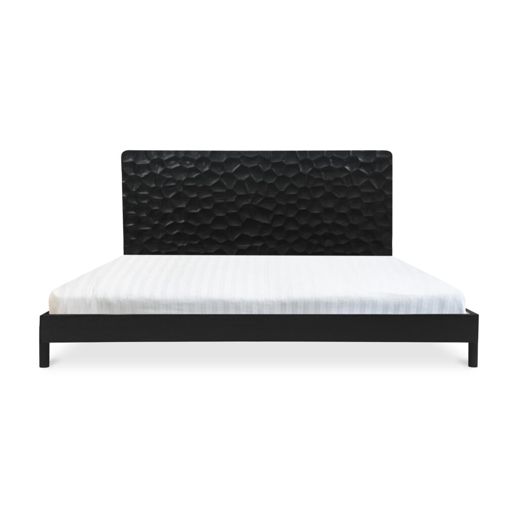 Misaki Queen Bed Black - Image 3