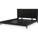 Misaki Queen Bed Black GZ-1160-02-0 GZ 1160 02 24