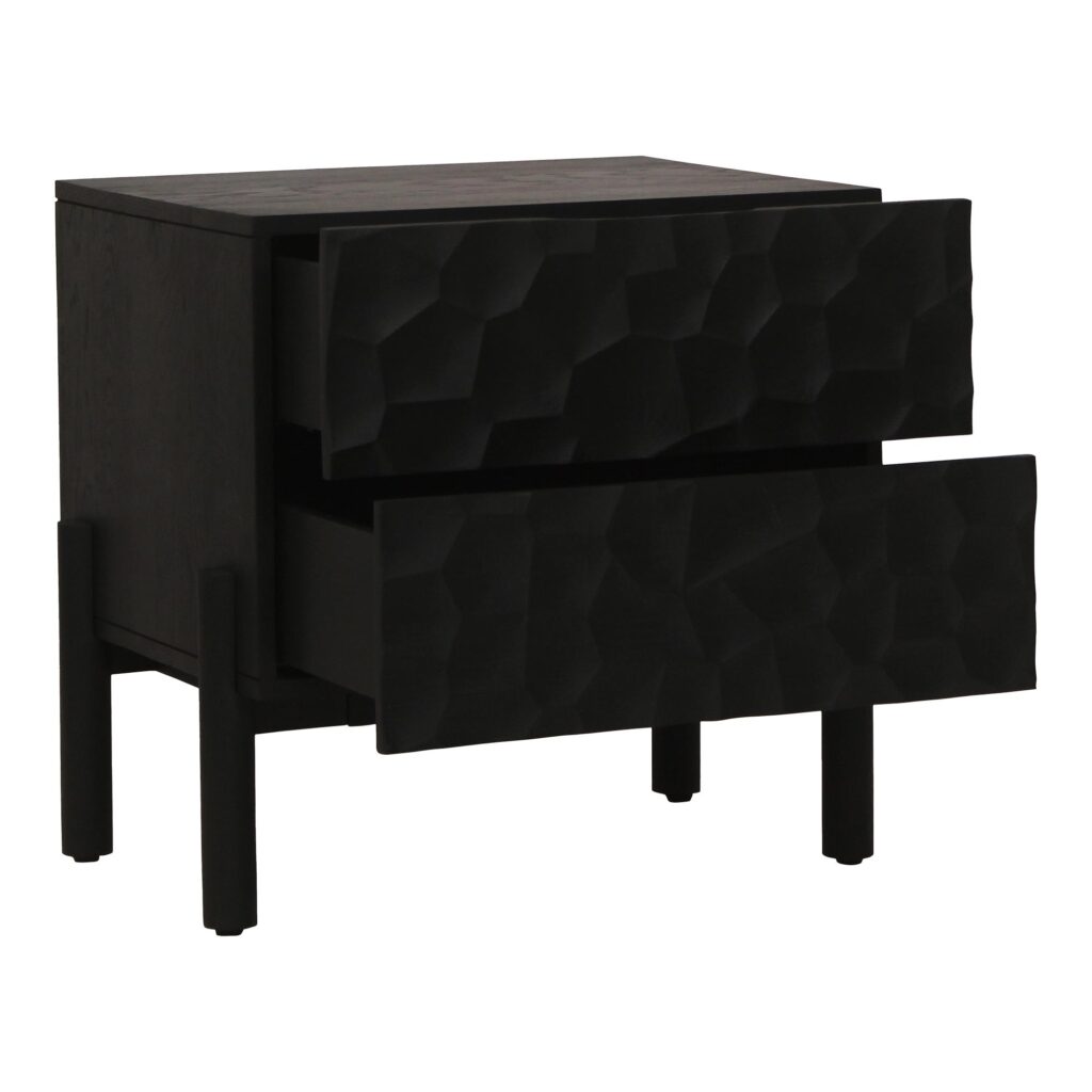 Misaki Nightstand Black - Image 4