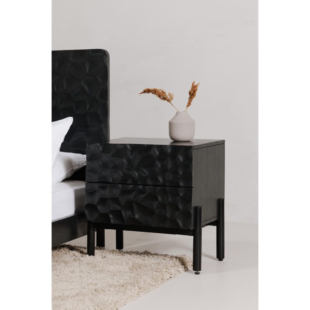 Misaki Nightstand Black - Image 11