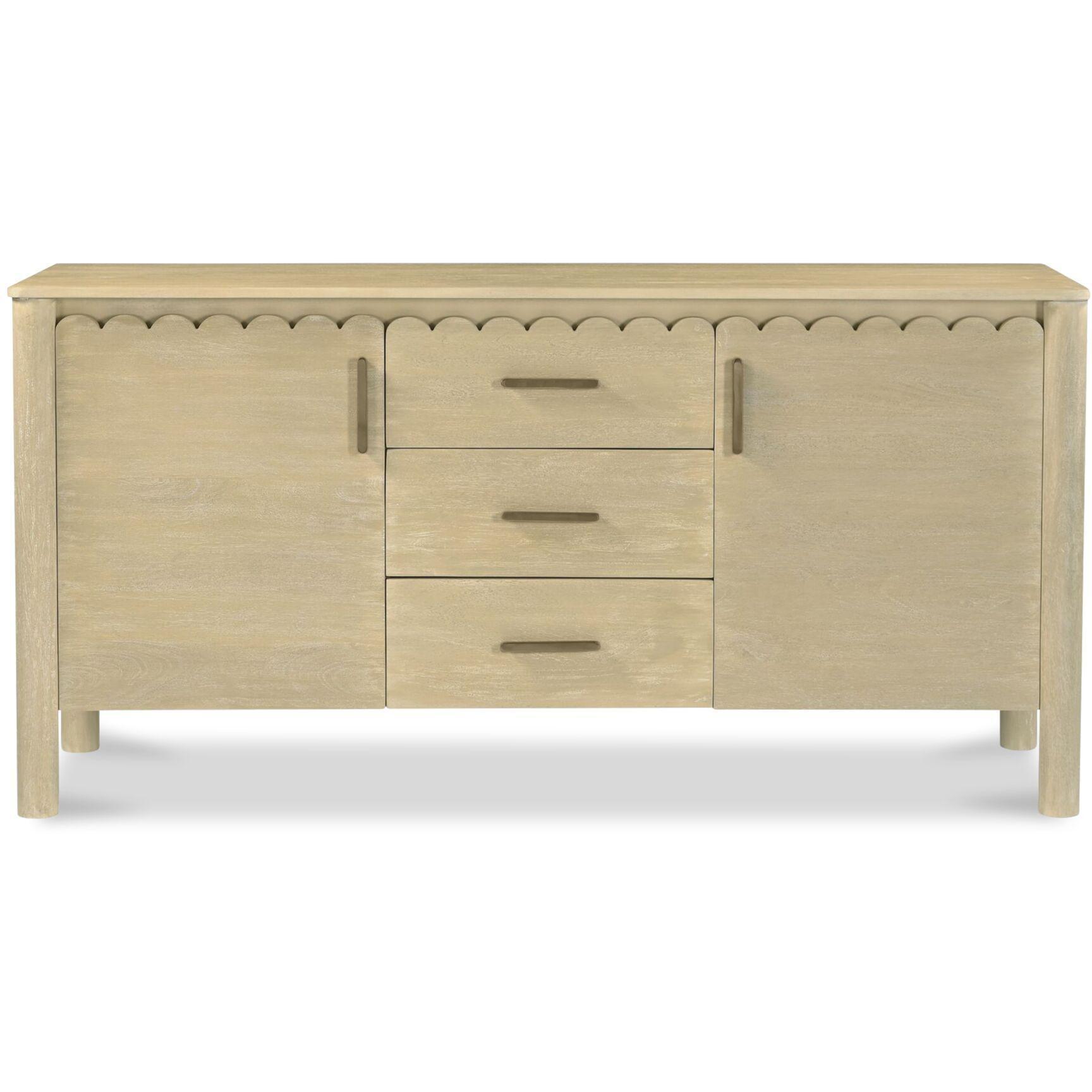 Wiley 3 Drawer Sideboard Natural 1 Wiley 3 Drawer Sideboard Natural