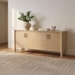 Wiley 4 Door Sideboard Natural 4 Wiley 4 Door Sideboard Natural GZ-1165-24 GZ 1165 24 10