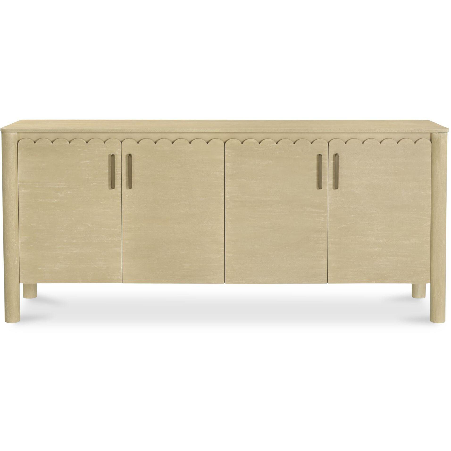 Wiley 4 Door Sideboard Natural 1 Wiley 4 Door Sideboard Natural