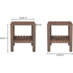 Wiley Side Table Vintage Brown GZ-1166-03 GZ 1166 03 70