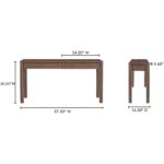 Wiley Console Table Vintage Brown GZ-1168-03 GZ 1168 03 70