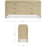 Wiley Dresser Natural 5 Wiley Dresser Natural GZ-1170-24 GZ 1170 24 70 dim