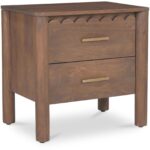 Wiley Nightstand Vintage Brown GZ-1171-03 GZ 1171 03 01