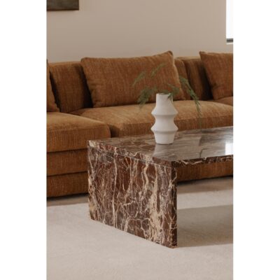 Rosa Coffee Table Rosso Levnato Marble GZ-1182-06-0 GZ 1182 06 0 30