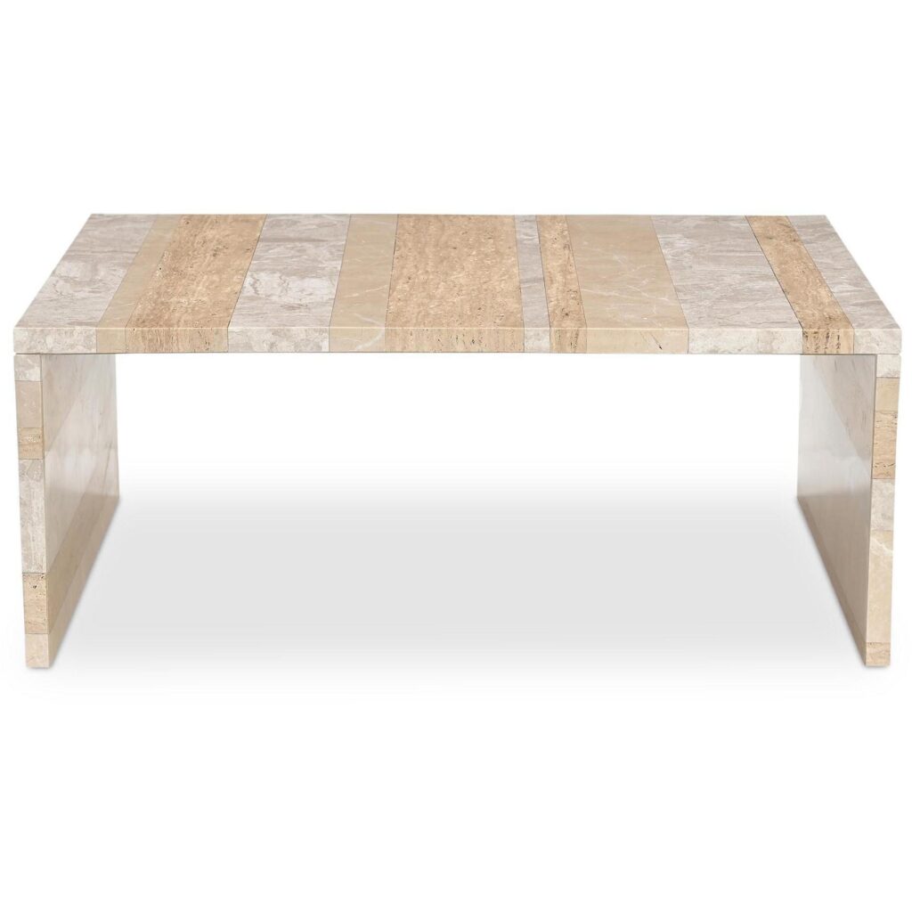 Rosa Coffee Table Multicolor Marble