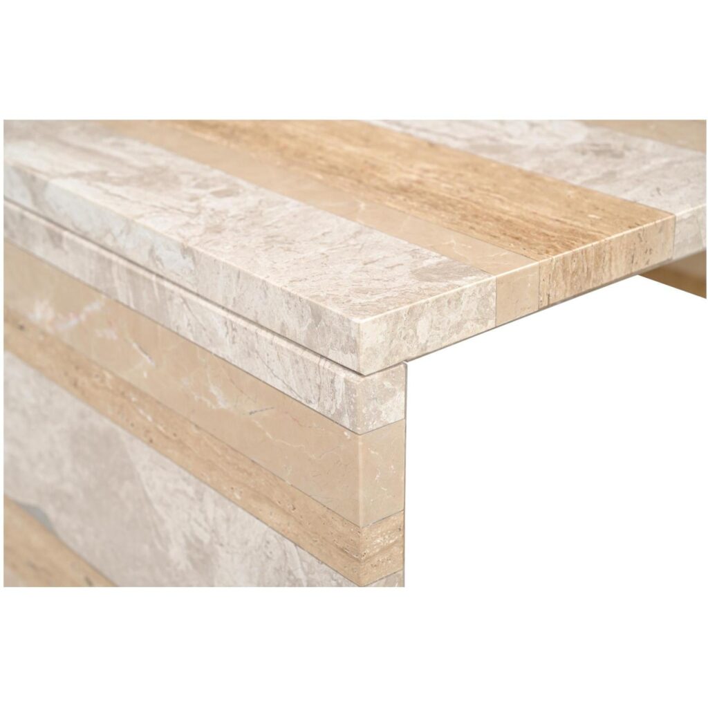 Rosa Coffee Table Multicolor Marble - Image 4