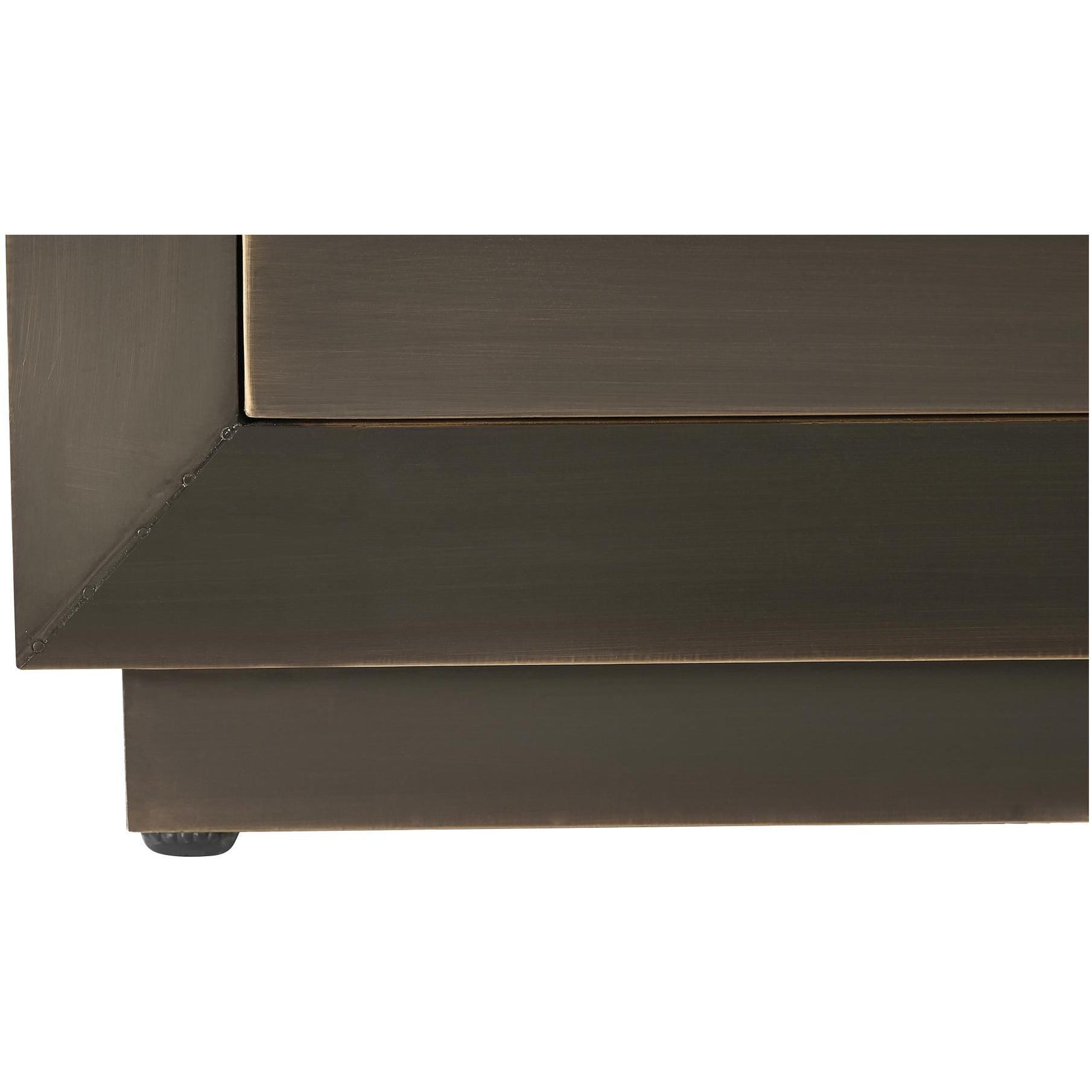 Dawson Nightstand Deep Bronze 5 Dawson Nightstand Deep Bronze - Image 5