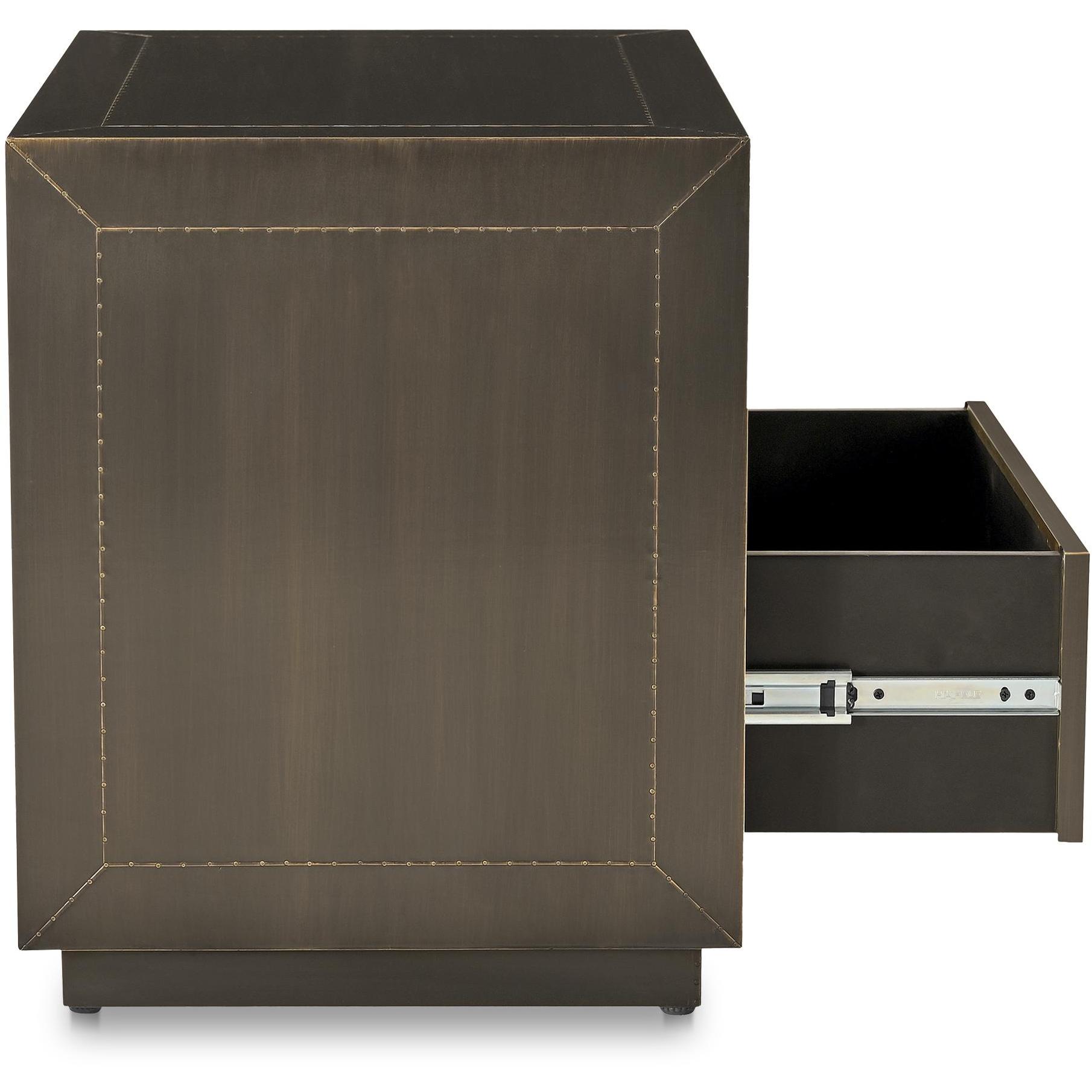 Dawson Nightstand Deep Bronze 3 Dawson Nightstand Deep Bronze - Image 3