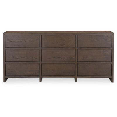 Jenson 9 Drawer Dresser Brown
