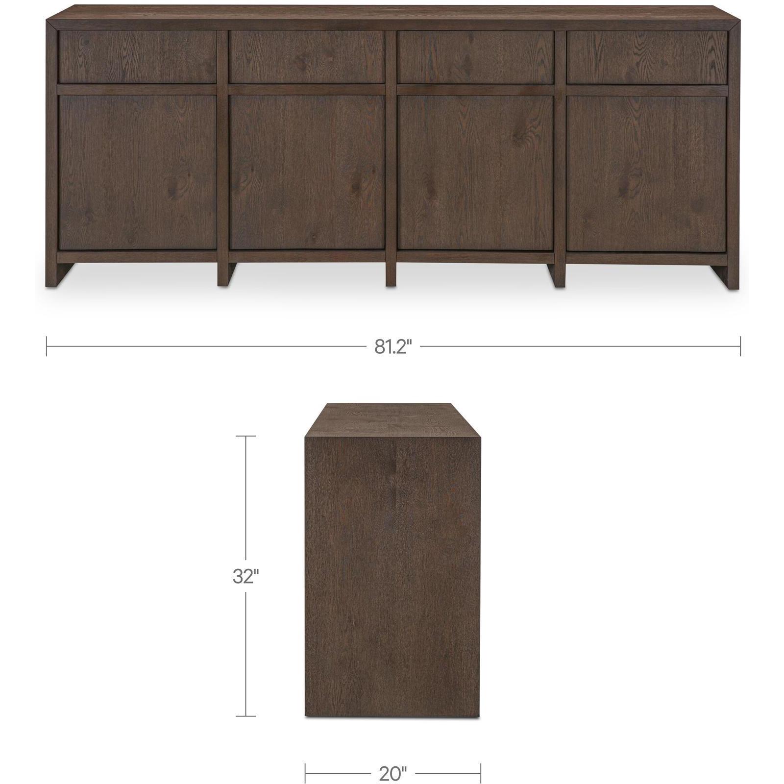 Jenson Sideboard Brown 3 Jenson Sideboard Brown - Image 3