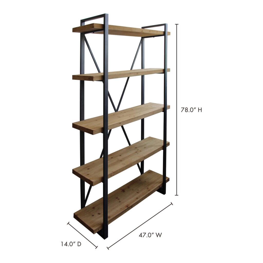 Lex 5 Level Shelf Natural - Image 7