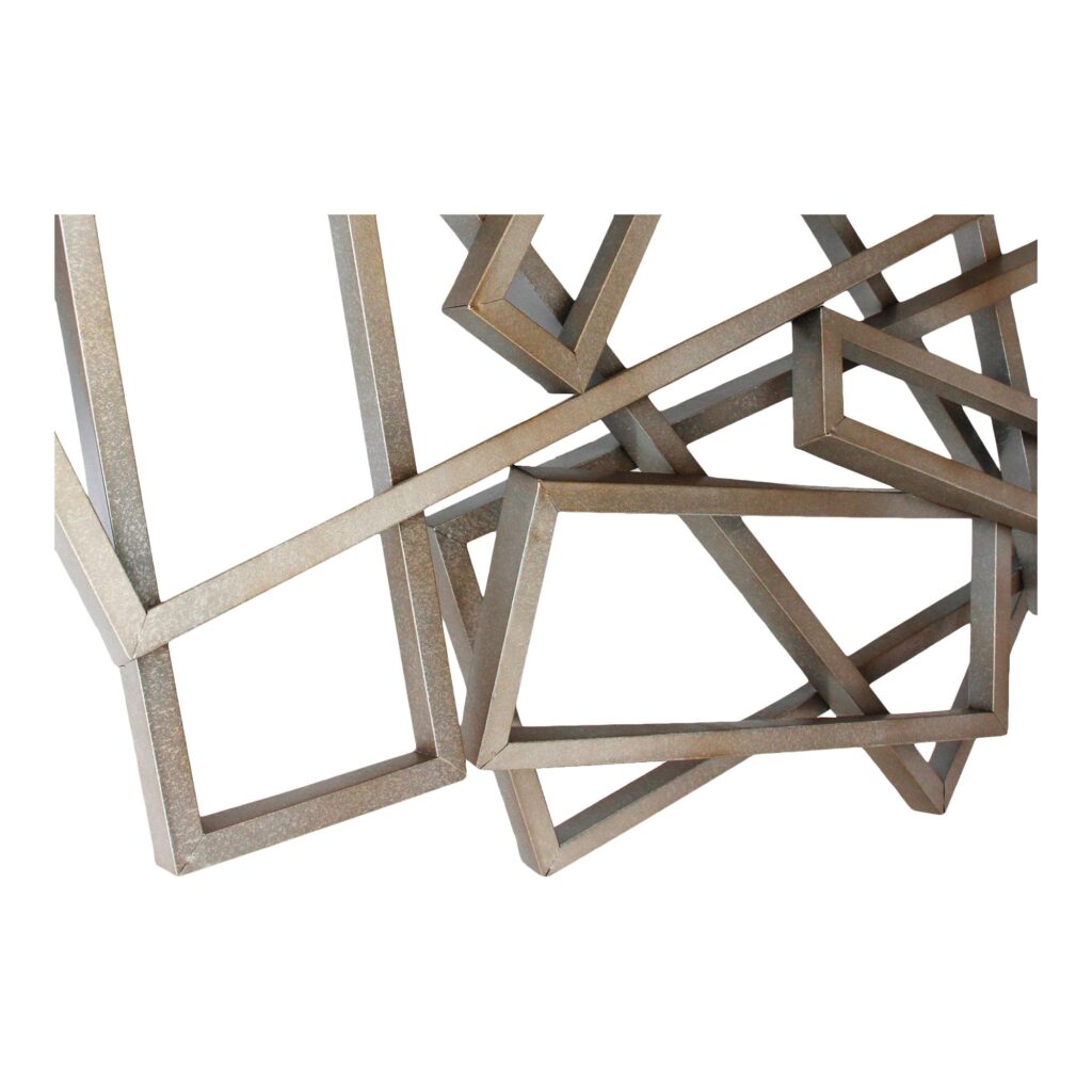 Metal Rectangles Wall Décor - Image 3