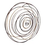 Iron Braid Wall Decor HW-1068-37 HW 1068 37 01