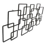 Steel Squares Wall Decor 7 Steel Squares Wall Decor HW-1083-02 HW 1083 02 01