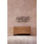 Steel Squares Wall Decor 10 Steel Squares Wall Decor HW-1083-02 HW 1083 02 30