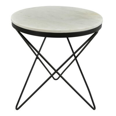 Haley Side Table Black Base IK-1001-02 IK 1001 02 01