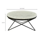 Haley Coffee Table Black Base 13 Haley Coffee Table Black Base IK-1002-02 IK 1002 02 70