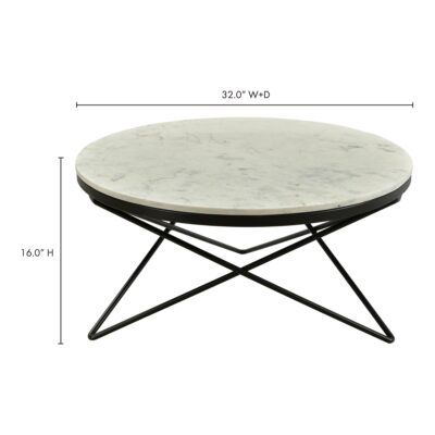 Haley Coffee Table Black Base IK-1002-02 IK 1002 02 70