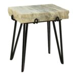 Alpert Accent Table Sand 9 Alpert Accent Table Sand IK-1011-21 IK 1011 21 01