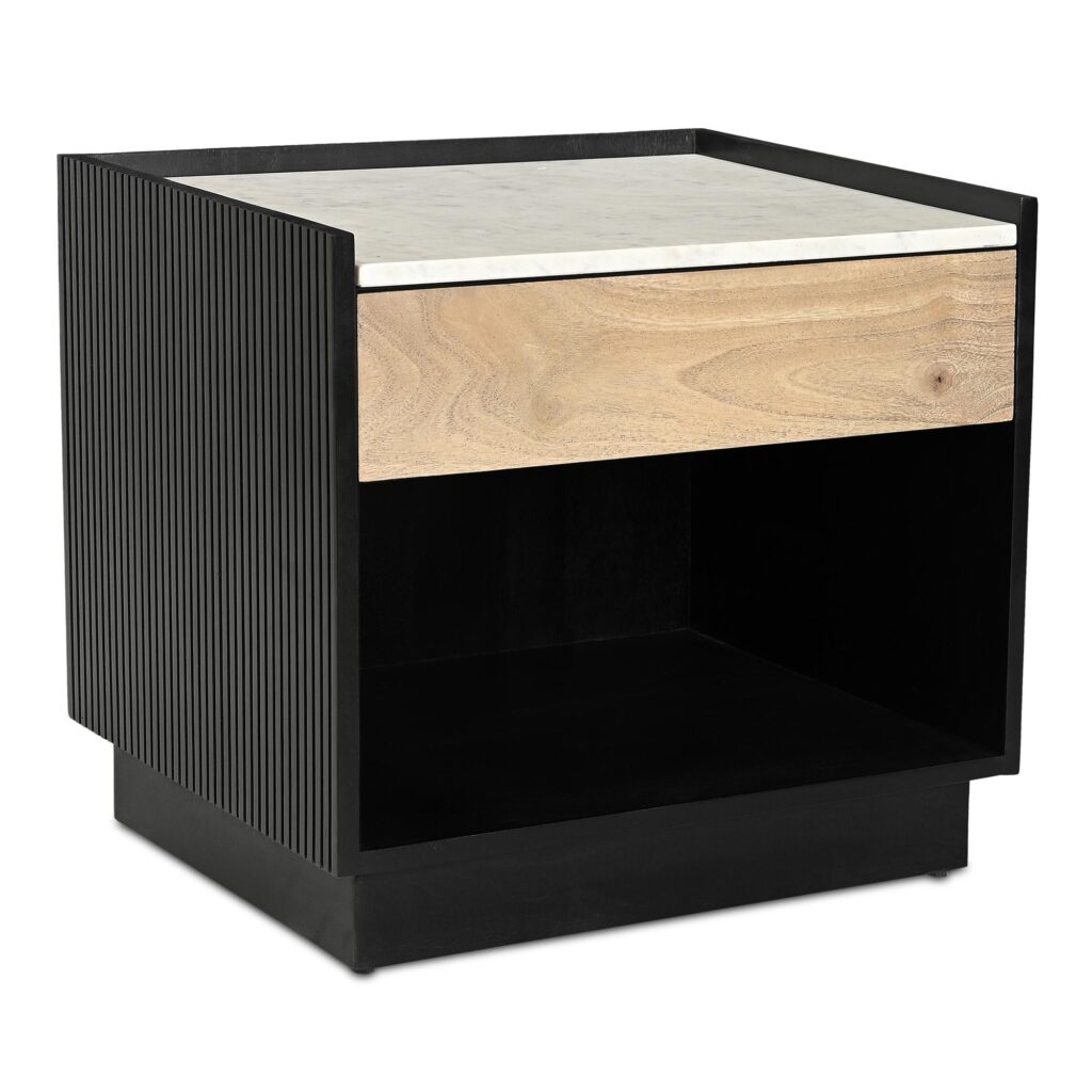 Carter Nightstand Black - Image 2