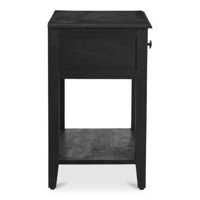 Corrine Nightstand Antique Black IK-1037-02 IK 1037 02 04