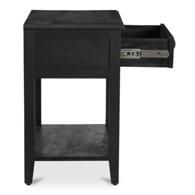 Corrine Nightstand Antique Black IK-1037-02 IK 1037 02 05