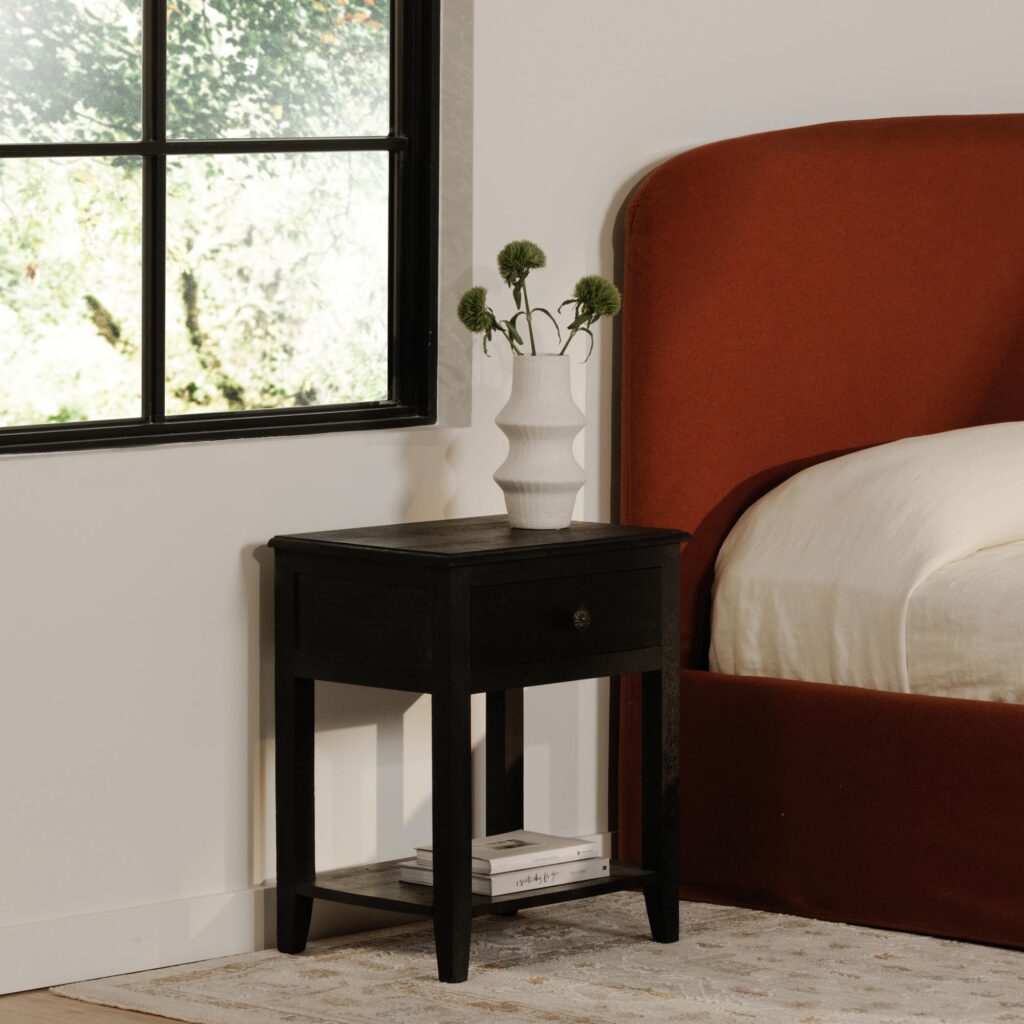 Corrine Nightstand Antique Black - Image 10