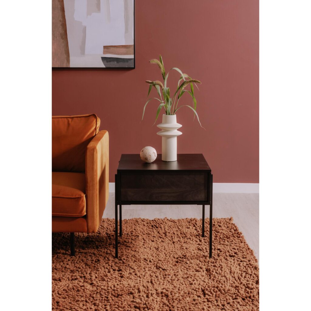 Tobin Side Table Charcoal Grey - Image 7