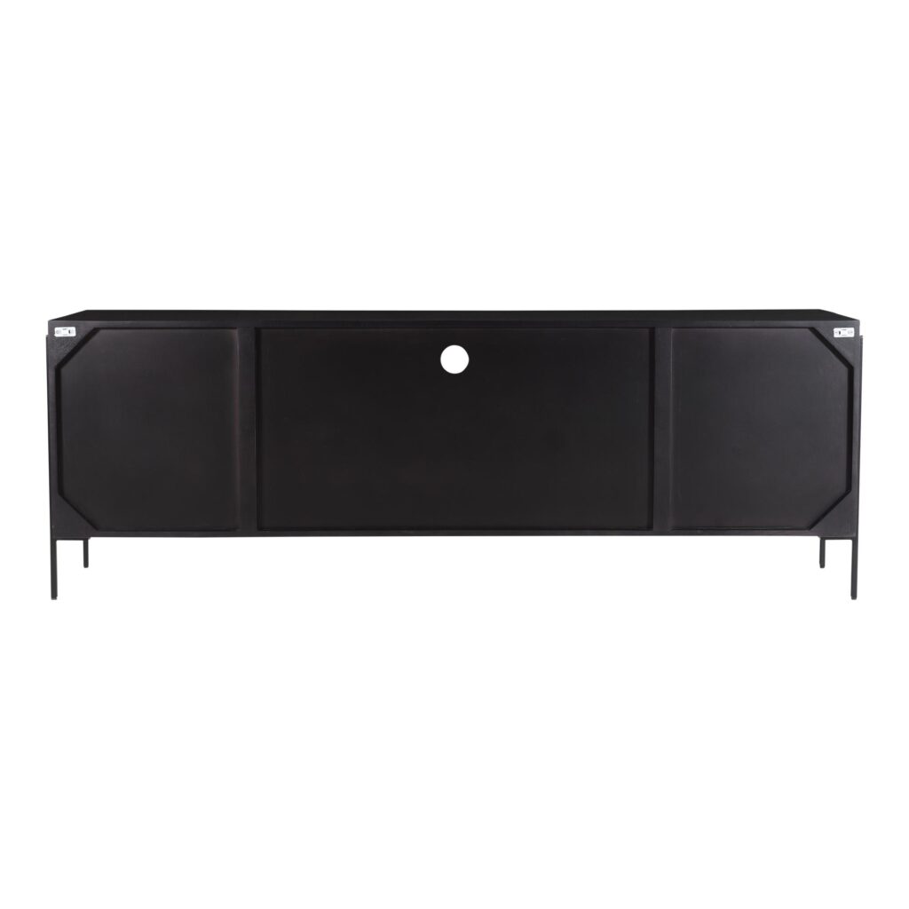 Tobin Entertainment Unit Charcoal Grey - Image 6