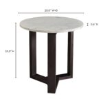 Jinxx Side Table Charcoal Grey 19 Jinxx Side Table Charcoal Grey JD-1019-07-0 JD 1019 07 70