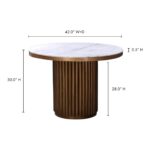 Tower Dining Table 11 Tower Dining Table JD-1034-51-0 JD 1034 51 70