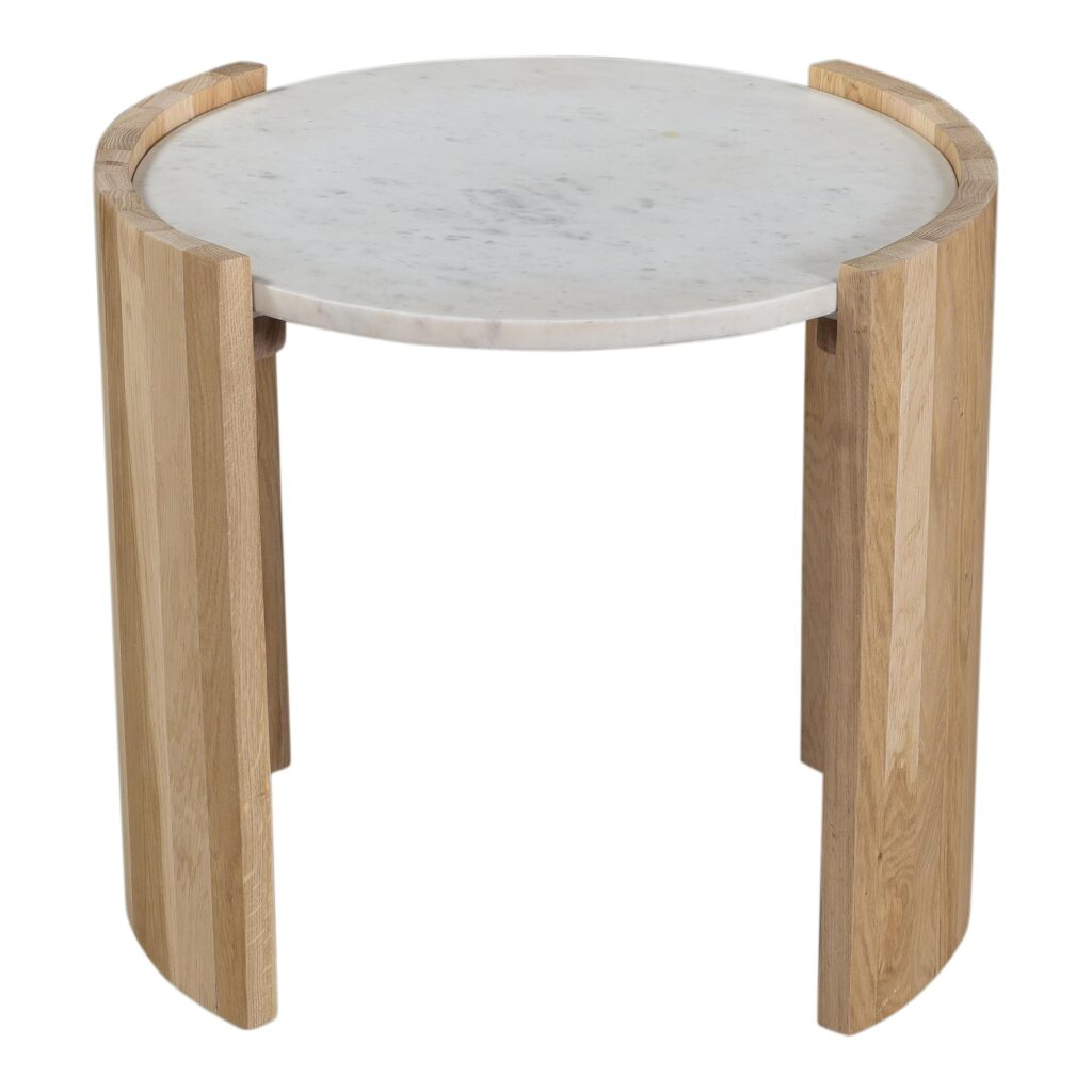 Dala Side Table White - Image 2