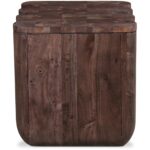 Punyo Punyo Accent Table Espresso Brown JD-1047-07 JD 1047 07 Punyo side right shadsilo