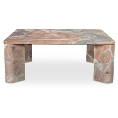 Segment Coffee Table Orange Levante Marble