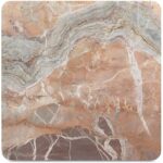 Segment Coffee Table Orange Levante Marble JD-1048-12-0 JD 1048 12 0 02