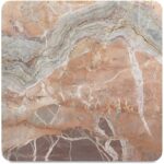 Segment Coffee Table Orange Levante Marble JD-1048-12-0 JD 1048 12 0 06