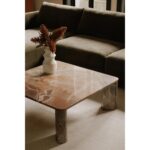 Segment Coffee Table Orange Levante Marble JD-1048-12-0 JD 1048 12 0 31