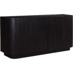Povera 4 Door Sideboard Black JD-1050-02 JD 1050 02 02