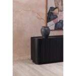 Povera 4 Door Sideboard Black JD-1050-02 JD 1050 02 31